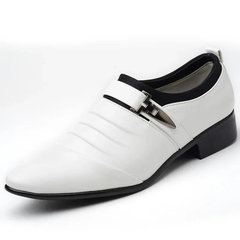 Stylish and Elegant Oxford Shoes Men Shoes Large Size Men Dress Shoes Leather Men Dress Loafers Men Slip on Men Shoes