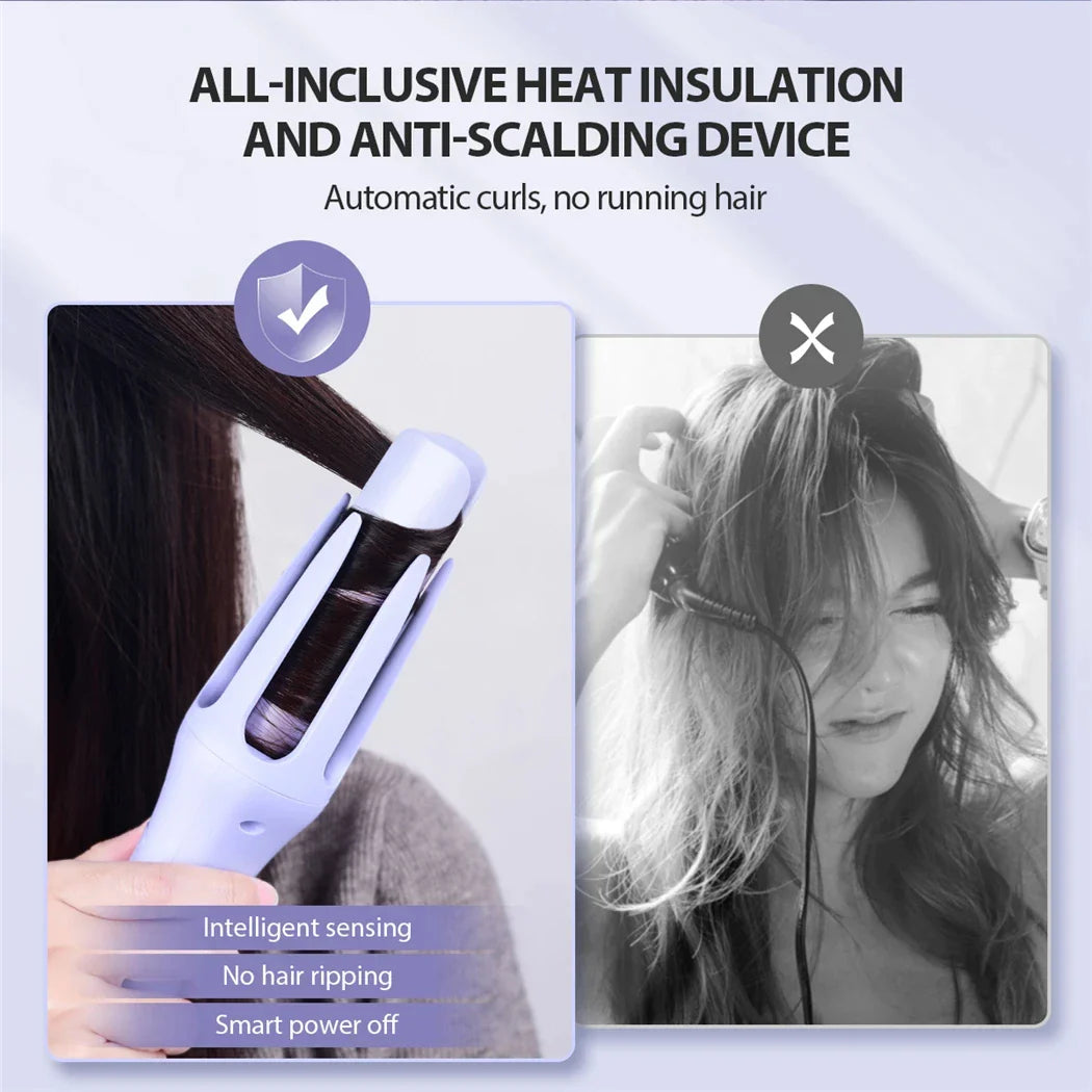 32mm Automatic Curling Iron Automatic Rotating Ceramic Curler Professional Curling Iron Curling Iron Curler
