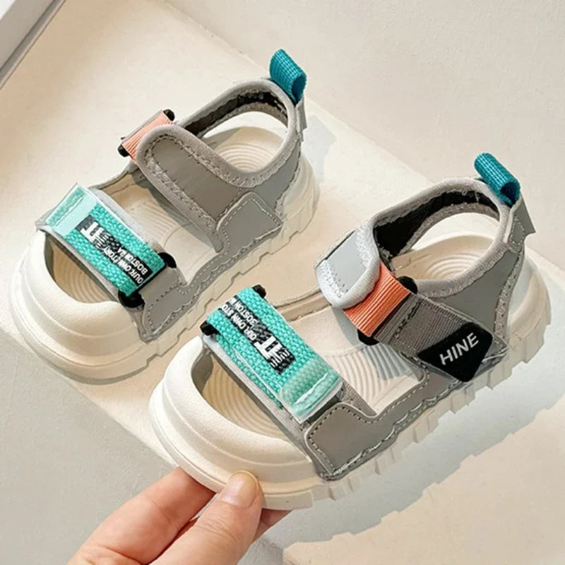 Kids Fashion Sport Sandals Girls Boys New Summer Casual Outdoor Non Slip Sole Sandals Lightweight Comfortable Design Beach Shoes