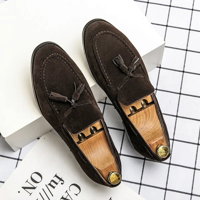 Casual Business Shoes Men Classic Social Office Loafers Men Large Size 48 Trend Casual Flat Party Loafers Male