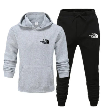Autumn and winter hot selling men's and women's casual sports outdoor jogging hoodie set, sports hoodie and sports pants set