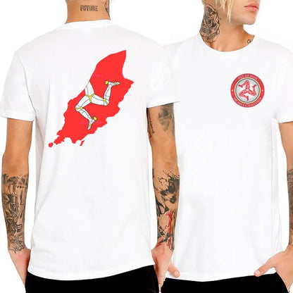 Isle of Man TT Men T Shirt Around The Island Motorcycle Motorcycle Racing Tourist Trophy Manx