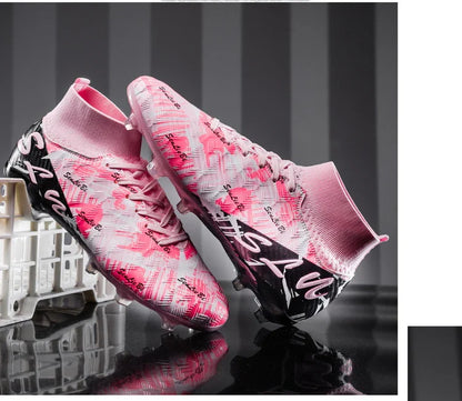 Professional Football Boots Men Soccer Shoes Society Football Cleats FG Lightweight Training Soccer Sneakers Outdoor Sports Shoe