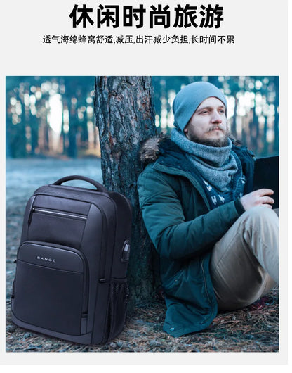 Men's Designer Laptop Bag School Bags for Boys Male Motorcycle Tactical Business Sports Travel Backpack Men