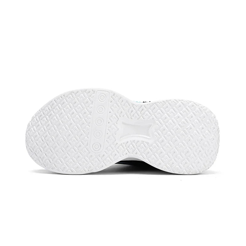 Children‘s Basketball Shoes Anti-slip Basketball Trainers Kids Outdoor Cushioned Sneakers Breathable Ankle Support Athletic Shoe