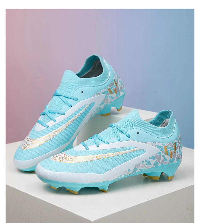 New Kid Match Boys Professional Non-Slip Comfortable Football Boots Sneakers Match Soccer Shoes Outdoor Sports Shoes Unisex