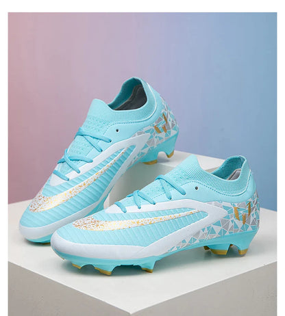 New Kid Match Boys Professional Non-Slip Comfortable Football Boots Sneakers Match Soccer Shoes Outdoor Sports Shoes Unisex