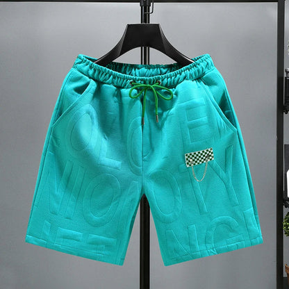 New Fashion knitted Shorts Men Comfortable Elastic Waist Clothing Male Breathable Short Trousers plus size