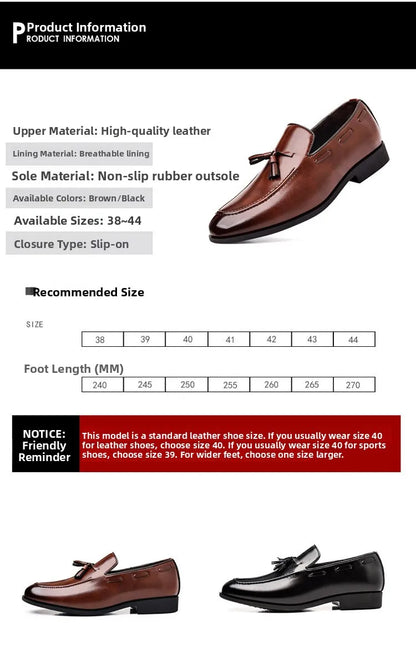 Summer New Large Size Men's Leather Shoes Business Formal Casual Wedding Knot Shoes round Toe Flat Heel Rubber Outsole