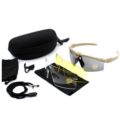 Military Tactical Glasses UV400 Protective Glasses