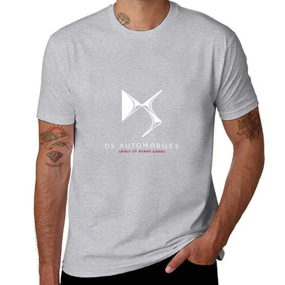 White DS Automobiles - Spirit of Avant-Garde T-Shirt Blouse cute tops sports fans heavyweight t shirts for men