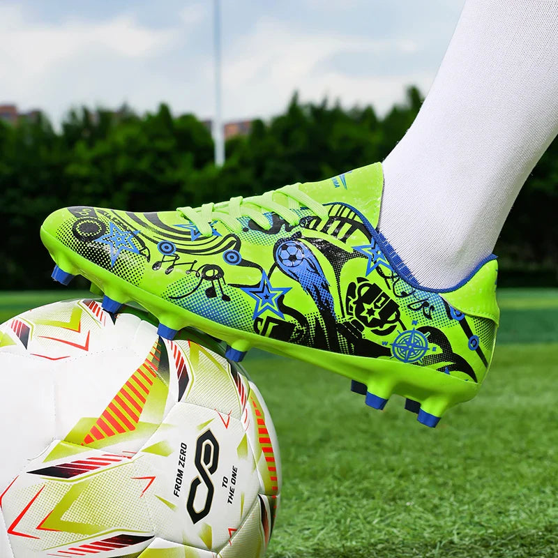 New Kids Soccer Shoes Men Original Football Shoes Indoor Professional Football Field Boots Society Cleats TF/AG Sneaker Non Slip
