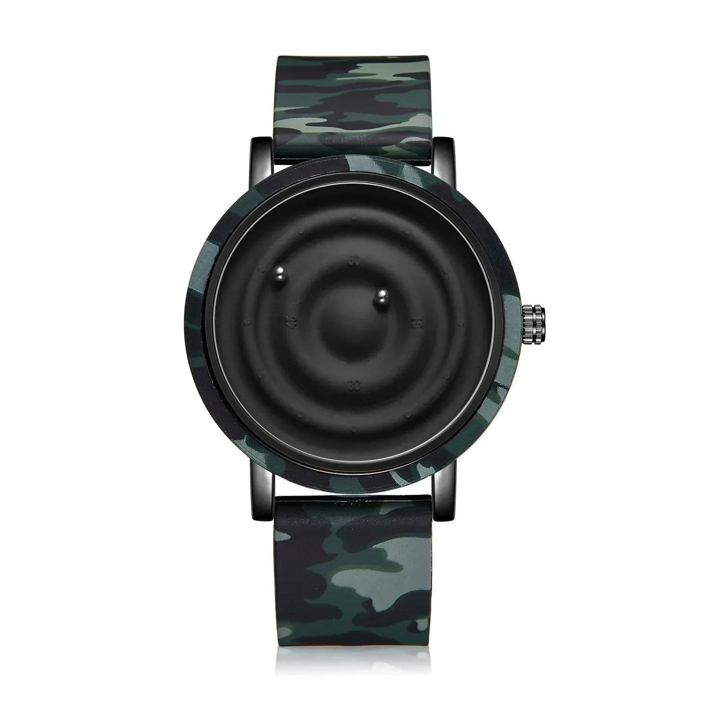 Personalized fashionable floating magnetic pointer free ball bearing creative simple waterproof quartz watch student women men