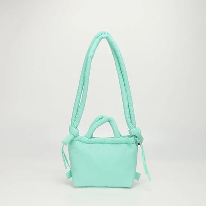 Colorful Nylon Small Square Shoulder and Crossbody Bags Super Cool Simple Versatile Handbags for Women 2024 Casual Hot Sale