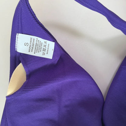 NO LOGO 2PCS Gym Set Women Strappy Yoga Bra Top High Waist Workout Scrunch Shorts Sports Suit Seamless Yoga Set Fitness Clothes