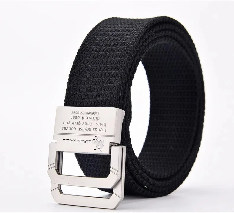 Brand New Canvas Belt Outdoor Tactical Belt Unisex High Quality Canvas Belts for Jeans Male Luxury Casual Straps