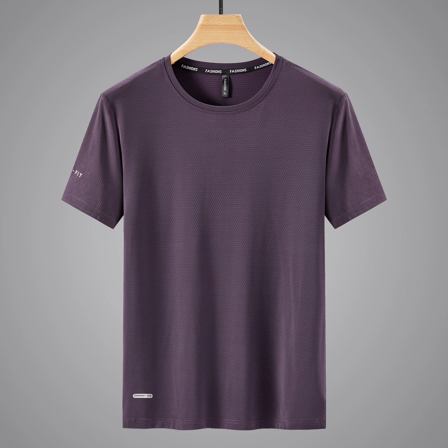 Quick Dry Sport T Shirt Men'S 2024 Short Sleeves Summer Casual White Plus OverSize 6XL 7XL 8XL 9XL Top Tees GYM Tshirt Clothes