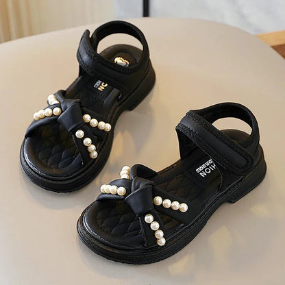 Children's Sandals Summer 2025 New Arrival Soft Bottom Slippers For Medium To Large Kids Women's Fashionable Beach Shoes