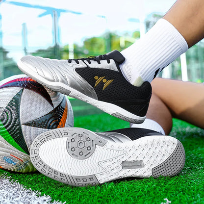 New Men Soccer Shoes Indoor High-top Non-Slip High-quality Match Futsal Sneakers Football Boots Grass Hot-selling Outdoor 37-45