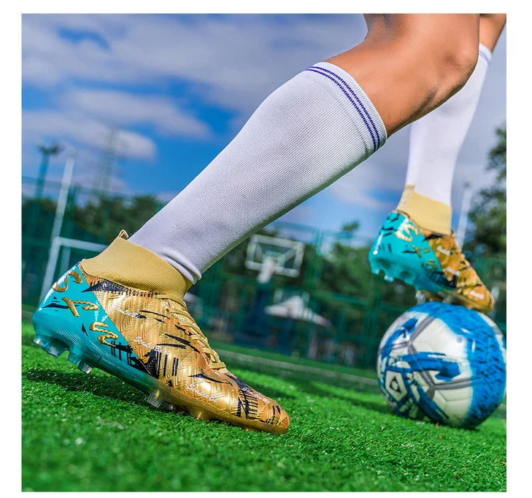 Professional Football Boots Men Soccer Shoes Society Football Cleats FG Lightweight Training Soccer Sneakers Outdoor Sports Shoe