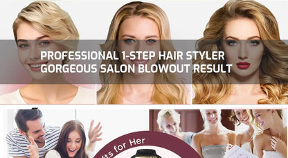 4 IN 1 Hot Air Brush One-Step Hair Dryer And Volumizer Styler and Dryer Blow Dryer Brush Professional 1000W Hair Dryers