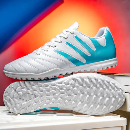 Men's lightweight and breathable high top football shoes TF nail all season outdoor football shoes sports shoes
