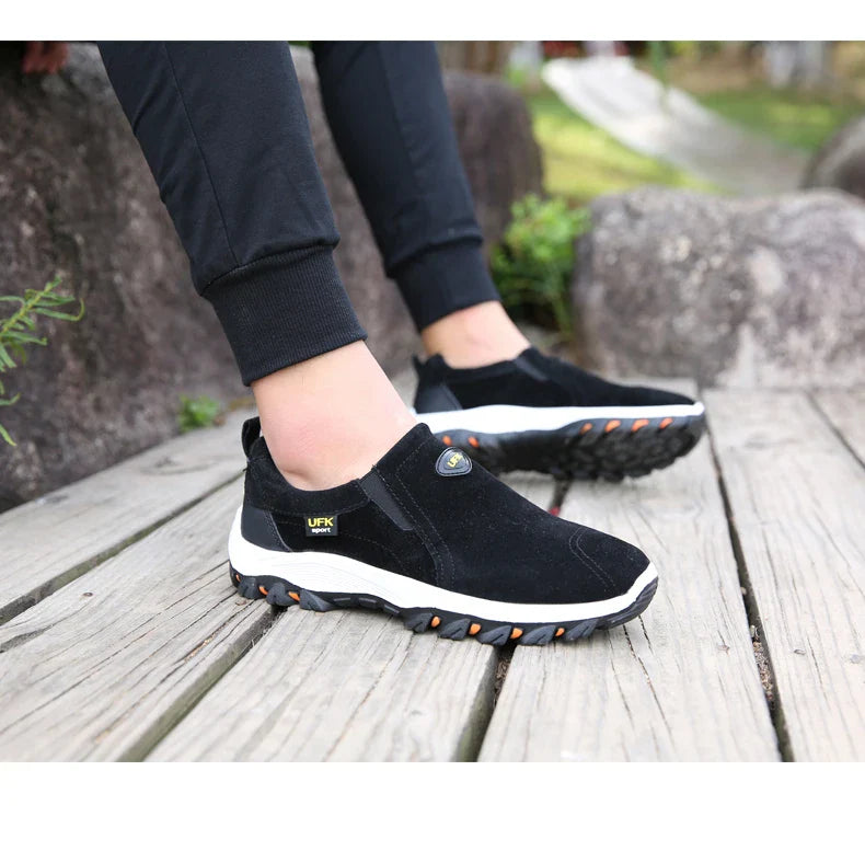 Casual Men's Sports Shoes Outdoor Walking Loafers Comfortable Shoes Fashionable and Lightweight Plus Size 38-50