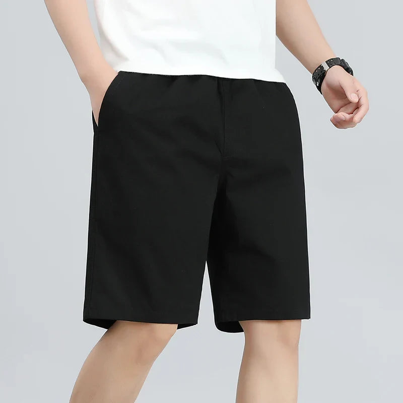 Plus Size Men's Shorts Streetwear Casual Cotton Summer Breathable Fitness Knee Shorts Sports Shorts  Sweatwear 6XL