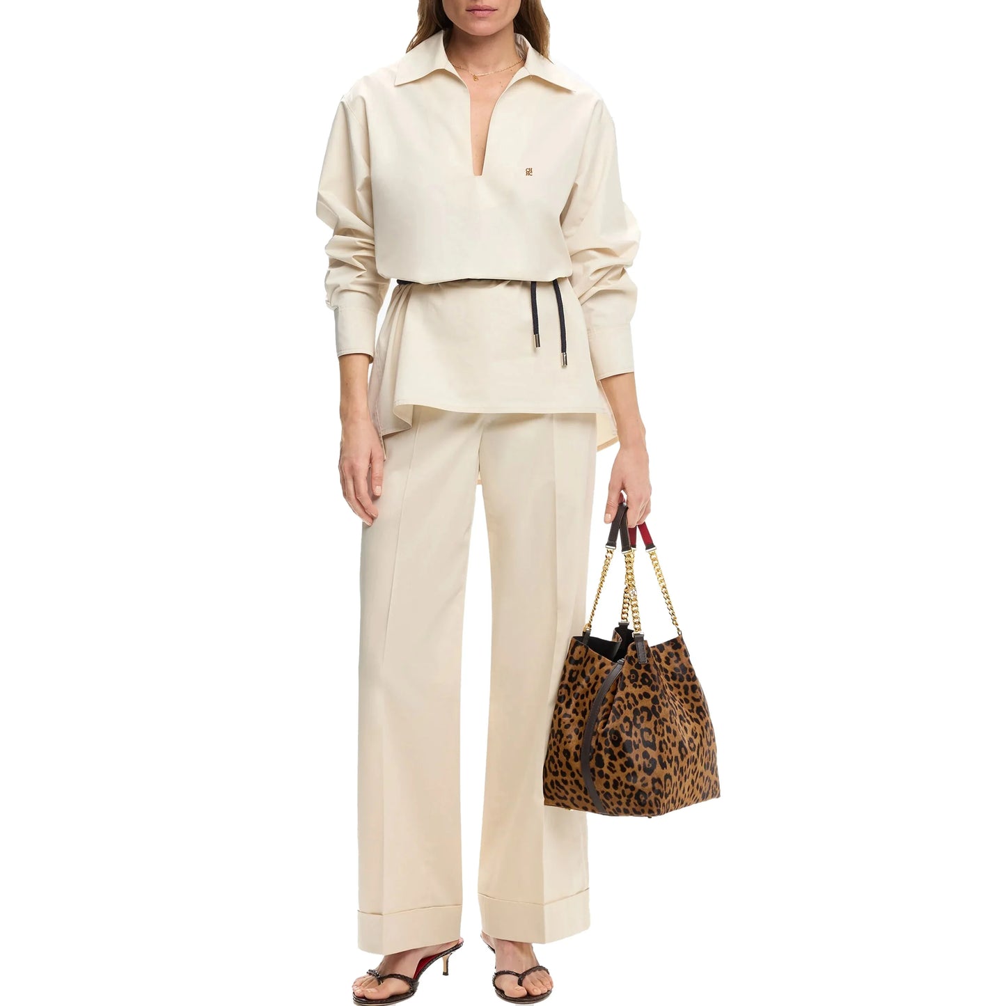 Women Elegant Solid Blouse Spring Summer Casual Long Sleeve V Neck Loose Shirt Office Lady Tunics Fashion Tops 2025