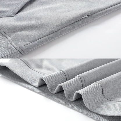 New Intelligent USB Heating Hoodie for Men Women Winter 7 Areas Coral Fleece Hooded Heated Clothes Outdoor Thermal Sportswear