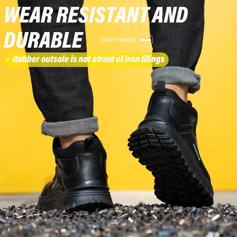6KV Safety Shoes Fashionable Men's Insulated Are Waterproof  Puncture  Slip Resistant  Comfortable and Breathable