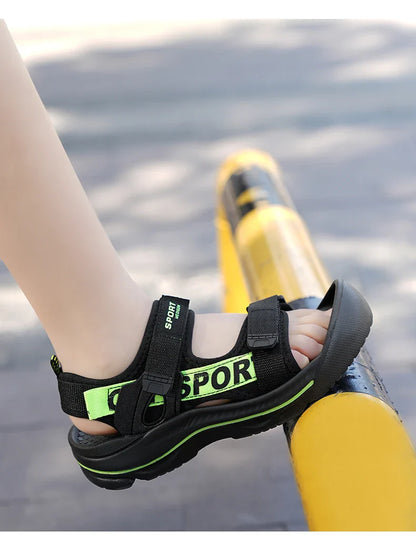 Fashion Kids Sandals Shoes Boy Water Sneaker Summer Outdoor Sports Non-slip Soft Beach Sandals for Boy Casual Shoes