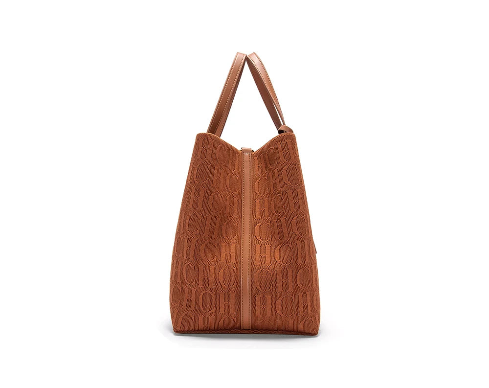 Fashionable Classic New Solid Color Outer Bag Women's Handbag Exquisite Handcrafted Weaving Large Capacity Handbag