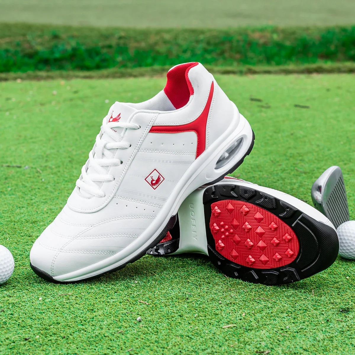 Men Golf Shoes Casual Breathable Waterproof Non-slip Golf Outdoor Training Shoes