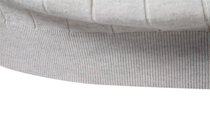 AIOPESON 100% Cotton Stripe T-Shirts for Men Solid Color O-Neck Soft Touch Comfortable Casual Summer Wear Top