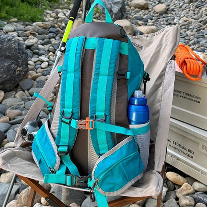 Outdoor Hiking Rucksack Backpack Mountaineering Bag for Men Women Sports Trekking Backpack Light Travel Camping