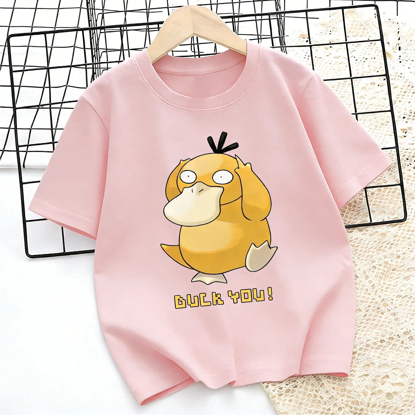 Graphic T Shirt Man Women Short Sleeve Tee Top Streetwear Oversized Casual Parent-child Clothing
