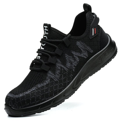 Lightweight Safety Shoes Men Steel Toe Sneakers Puncture Proof Breathable Safety Boots Man Dangerous Construction Work Foorwear