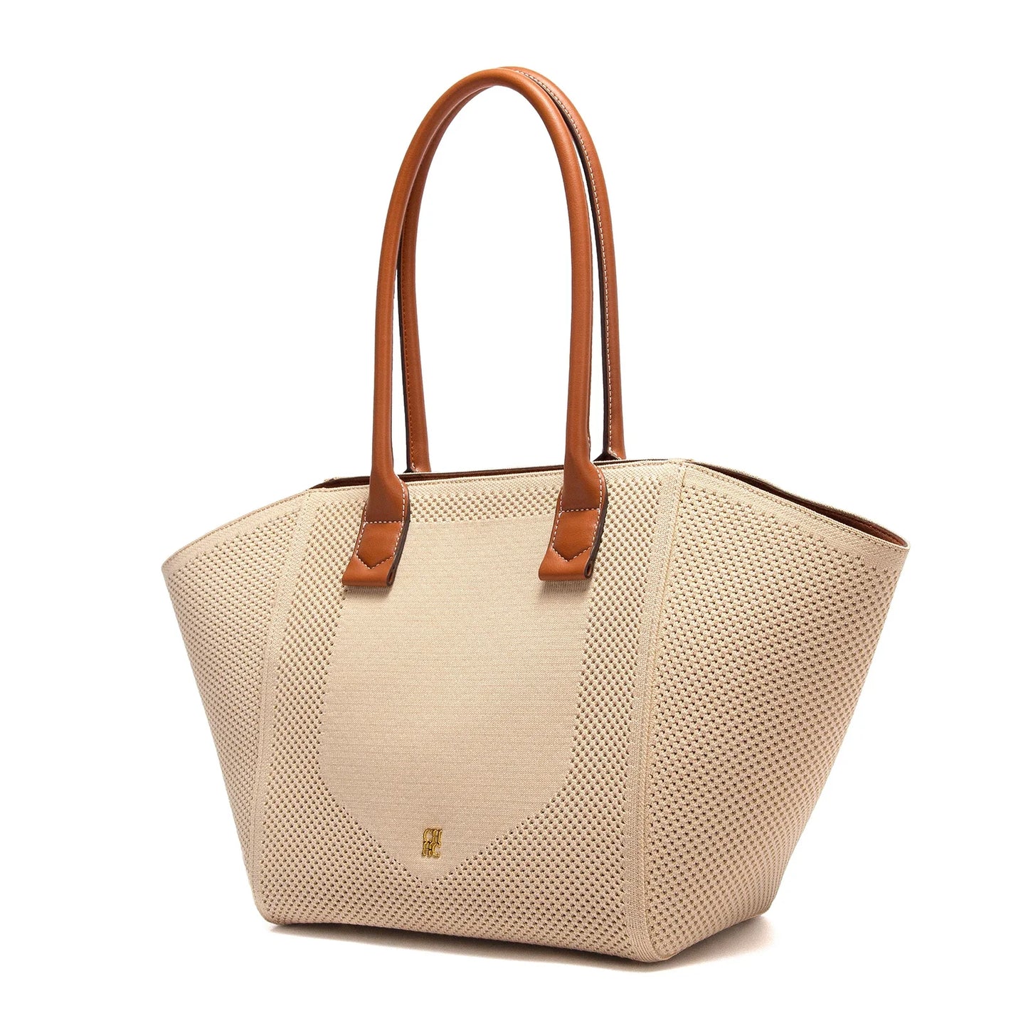 Women's Tote Bag Summer New Fabric Hollow Design Large Capacity Beach Bag Women's Outdoor Storage