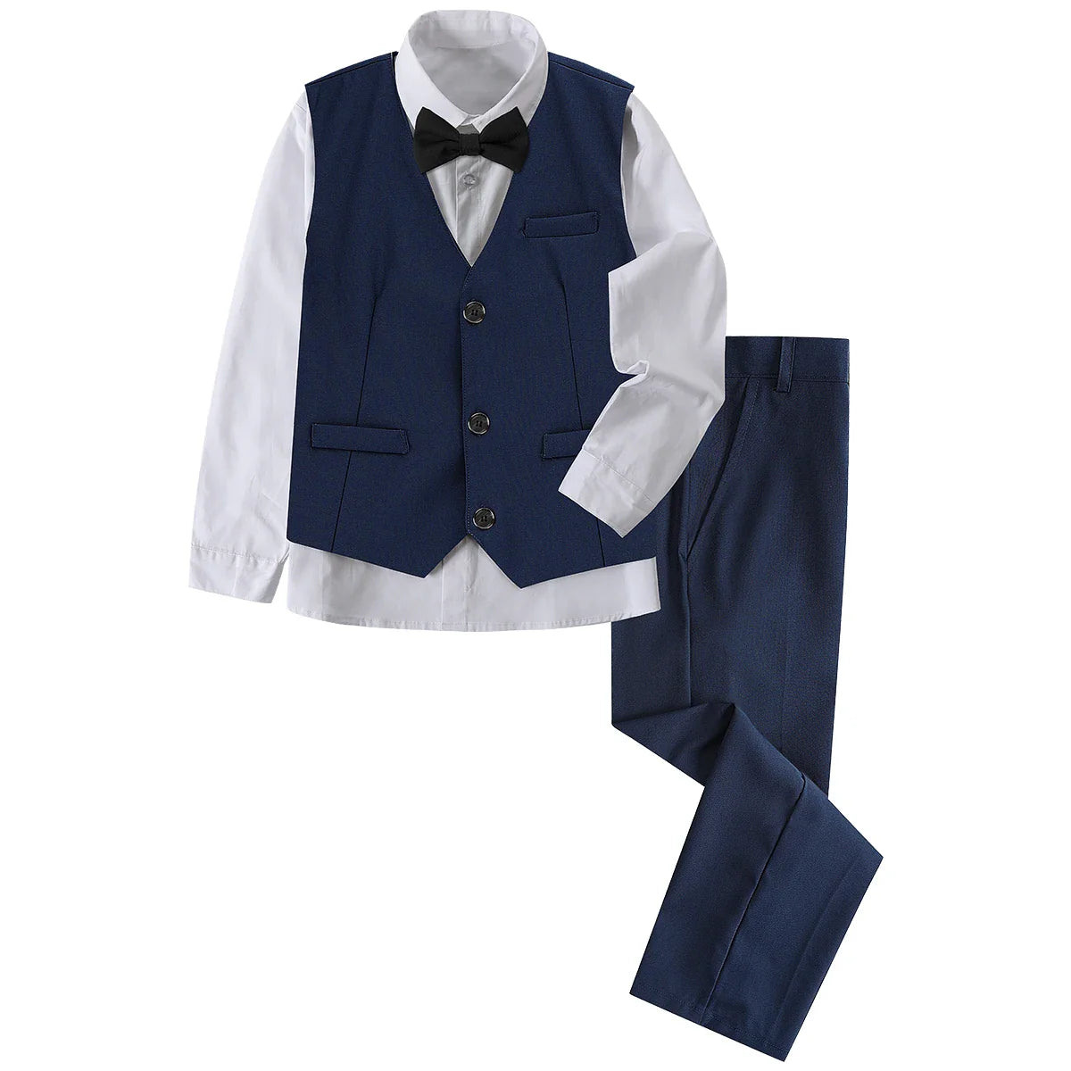 Boys Suit for Wedding Kid Birthday Outfit Toddler Church Formal Attire School Graduation Ceremony Dress Piano Performance Set