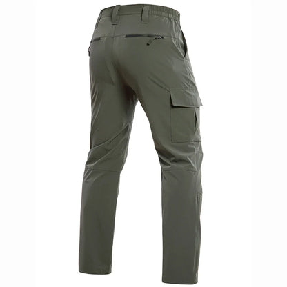 Men’s Lightweight Hiking Pants Quick Dry Water Resistant Tactical Work Outdoor Fishing Cargo Trousers