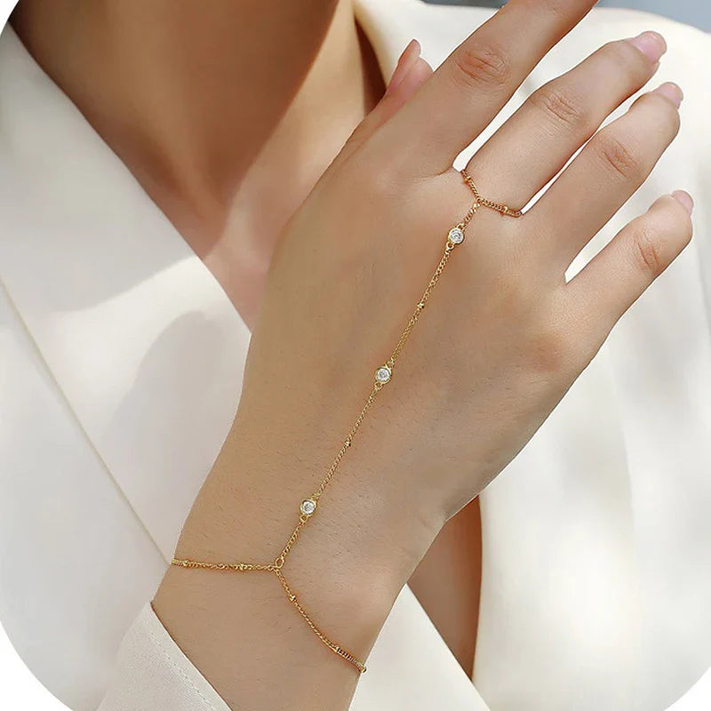 3mm Round Bezel Moissanite Bracelets for Women 14-21cm Adjustable Chain GRA Certified s925 Silver Diamond Bubble Bracelet