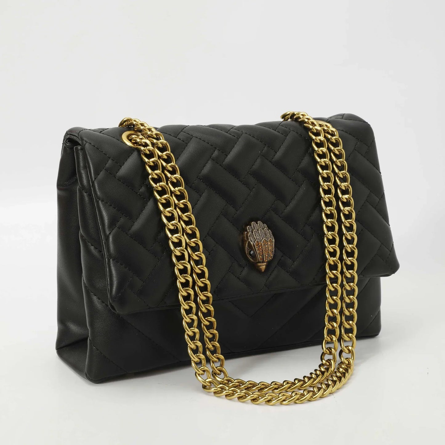 2026 New Chain Bag Textured Rhombus Embroidery Thread Single Bag Versatile Single Shoulder Crossbody Hot Selling Women's Bag