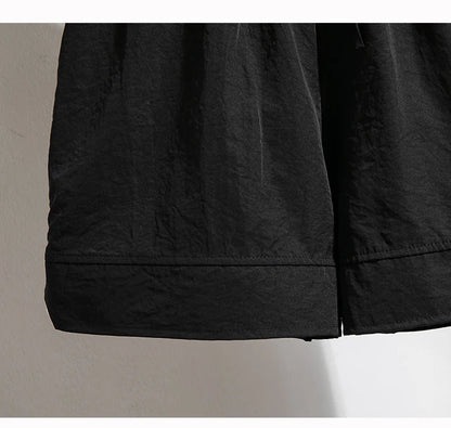 Plus Size Summer Shorts For Women 2025 Summer Ice Silk Drawstring Large Size Loose Shorts Women Korean Streetwear Shorts Female
