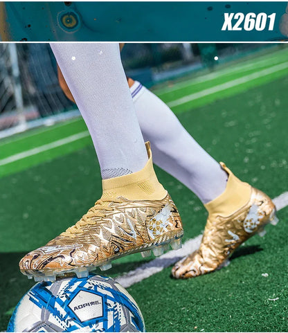 New Professional Unisex Soccer Boots Non-slip Football Shoes Outdoor Drop Shipping Futsal Match Training Sport Sport Sneakers