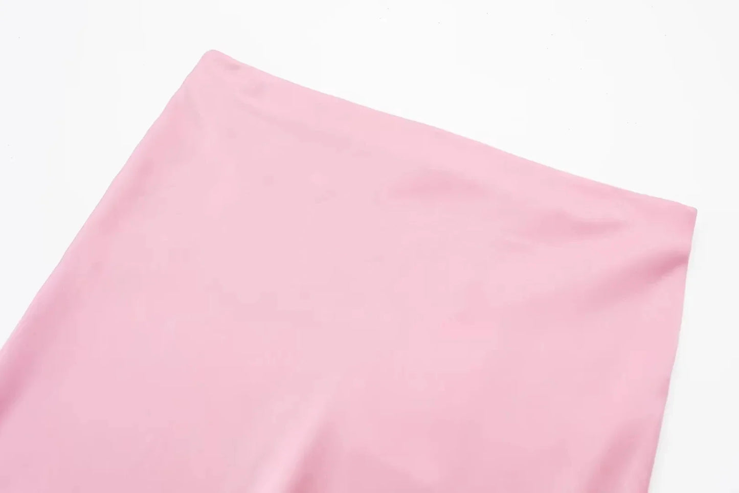 2024 Y2K Casual Women Long Skirt Spring Elastic High Waisted A-Line Casual Female Satin Skirts High Street Lady Skirts