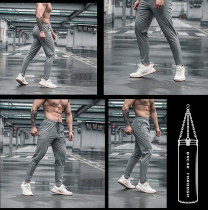 High Quality Men Running Fitness Sweatpants Male Casual Outdoor Training Sport Long Pants Jogging Workout Trousers Bodybuilding