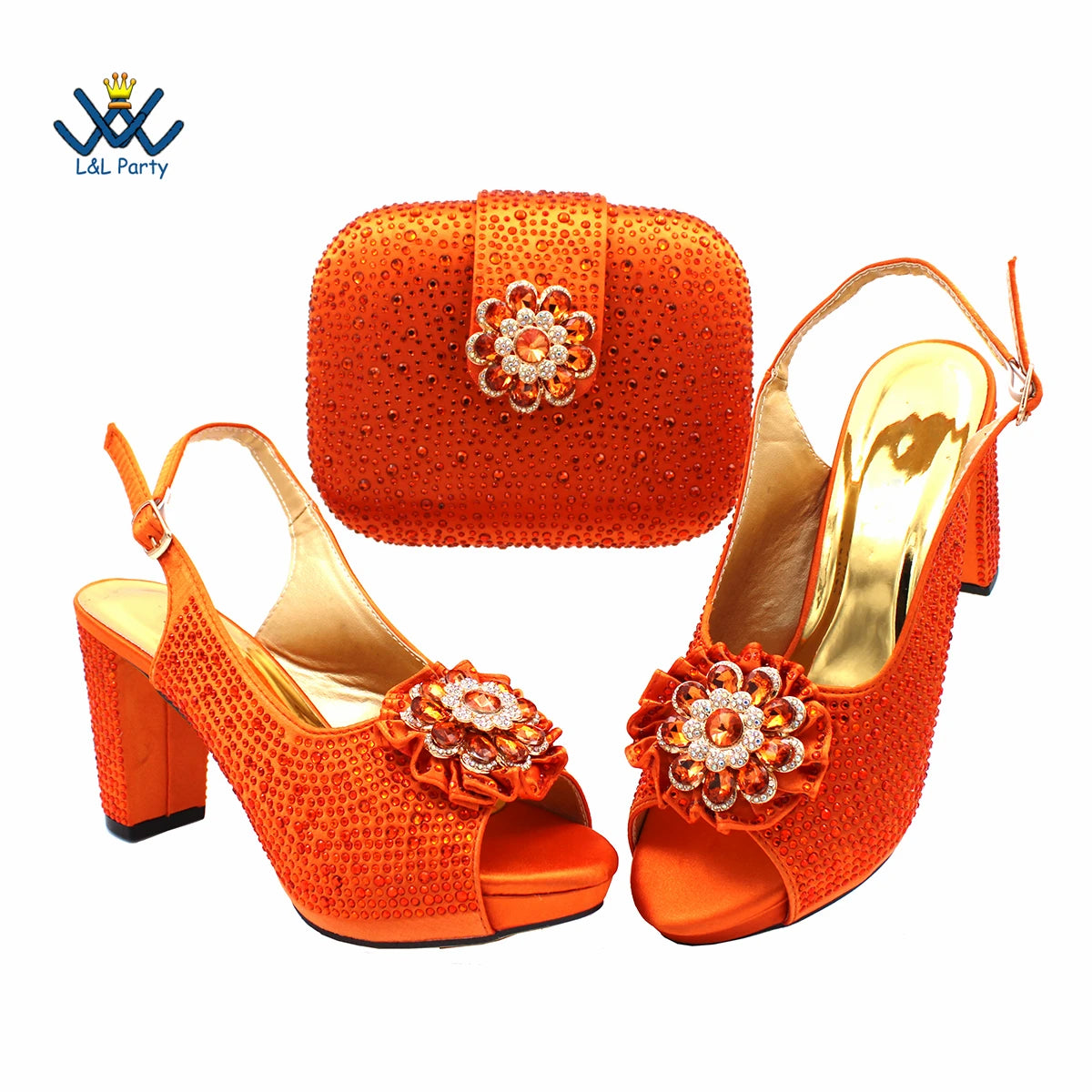 Latest African Women Shoes and Bag Set in Royal Blue New Design Italian Ladies Pumps for Garden Party