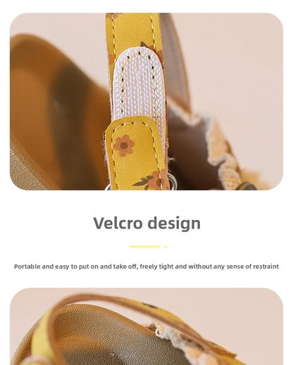 2026 Summmer Girls Shoes Comfortable Soft Sole Sandals Fashionable Open Toe Polka Dot Sandals Boys Girls Beach Shoes