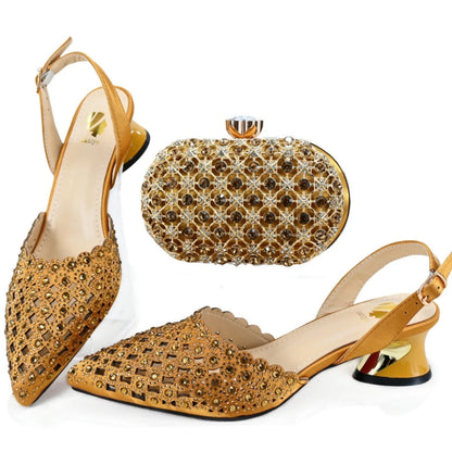 High Quality African Style Ladies Shoes And Bags Set Latest purple Italian Shoes And Bag Set For Party  HAE1-7